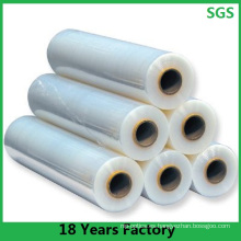 LLDPE Material Soft Hardness Clear Pallet Stretch Wraps Film